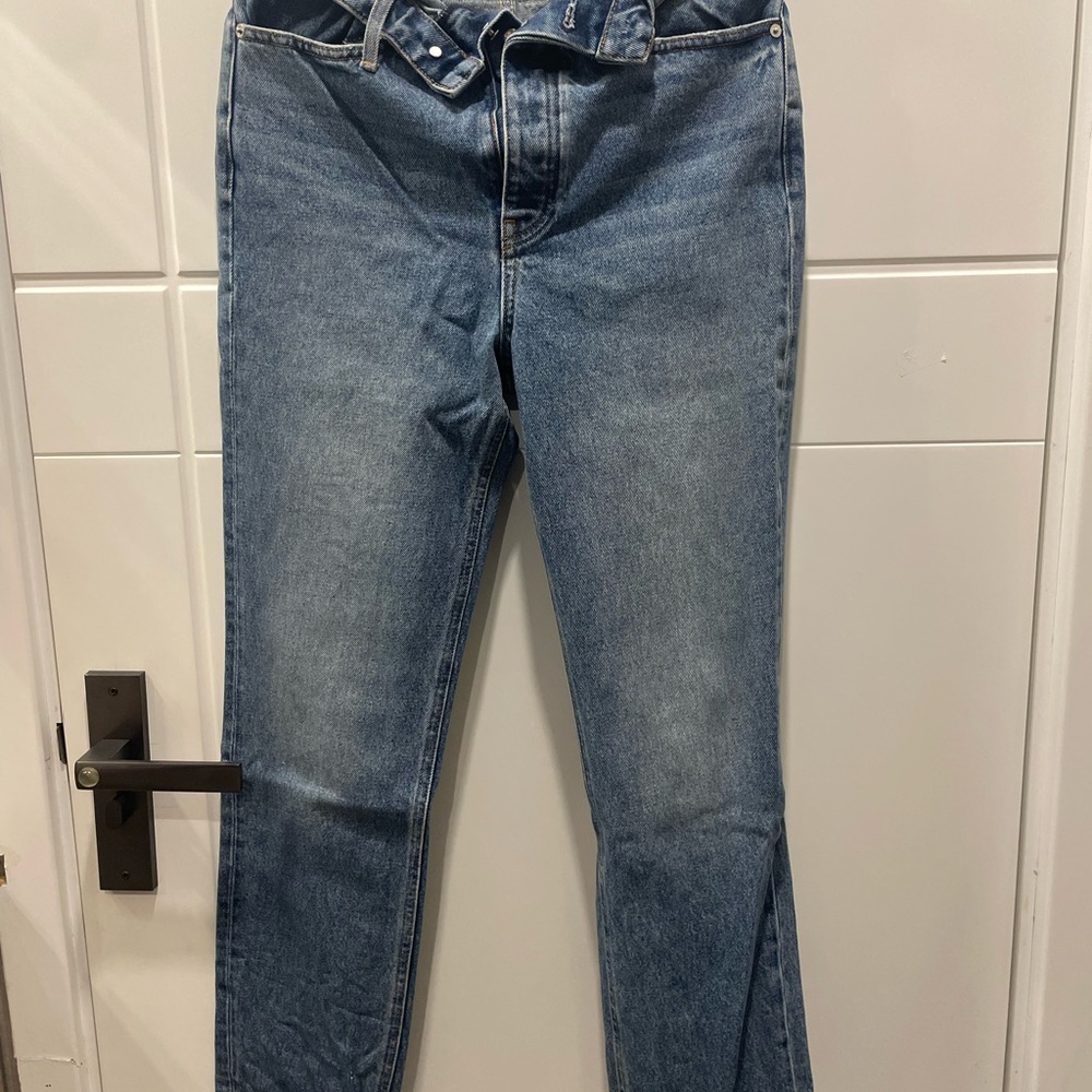 Alexander Wang Blue Straight Leg Jeans